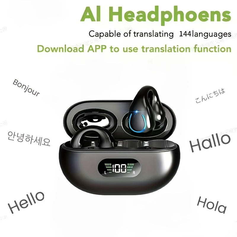 156-Language Real-Time Translation Earbuds Bluetooth 5.4 3-in-1 Mode Noise Cancelling Wireless for an Everyday Personal Care Routine