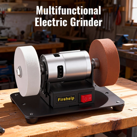 Mini Belt Sander – 7-Speed Adjustable Electric Belt Grinder with Pure Copper Motor for Grinding, Sharpening & Polishing Wood & Metal