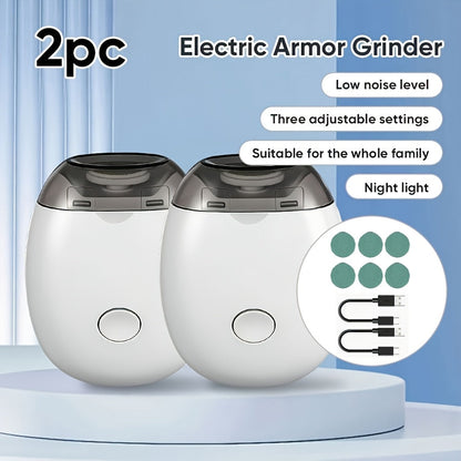 Electric Nail Trimmer with LED Light & 3 Speeds, Nail Clipper for Seniors, Adults & Thick Toenails
