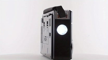 Solar Powered Bluetooth Radio Retro Portable AM FM SW with LED Flashlight, TF SD USB AUX MP3 Playback