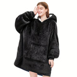 Black thickened and lengthened