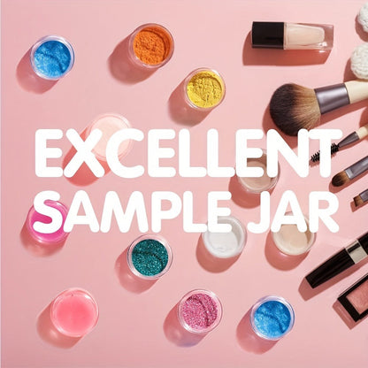 Mini Cosmetic Containers with Lids 60 Pack – 5g Small Round Plastic Sample Jars for Travel, Lip Balm, Lotion, Cream & DIY Beauty