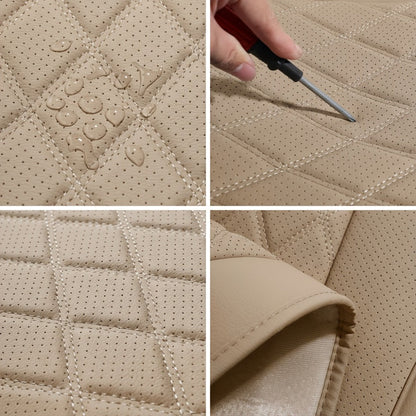 Car Seat Covers Front Pair with Full-Surround High-Back Design and Fifteen Color or Pattern Options