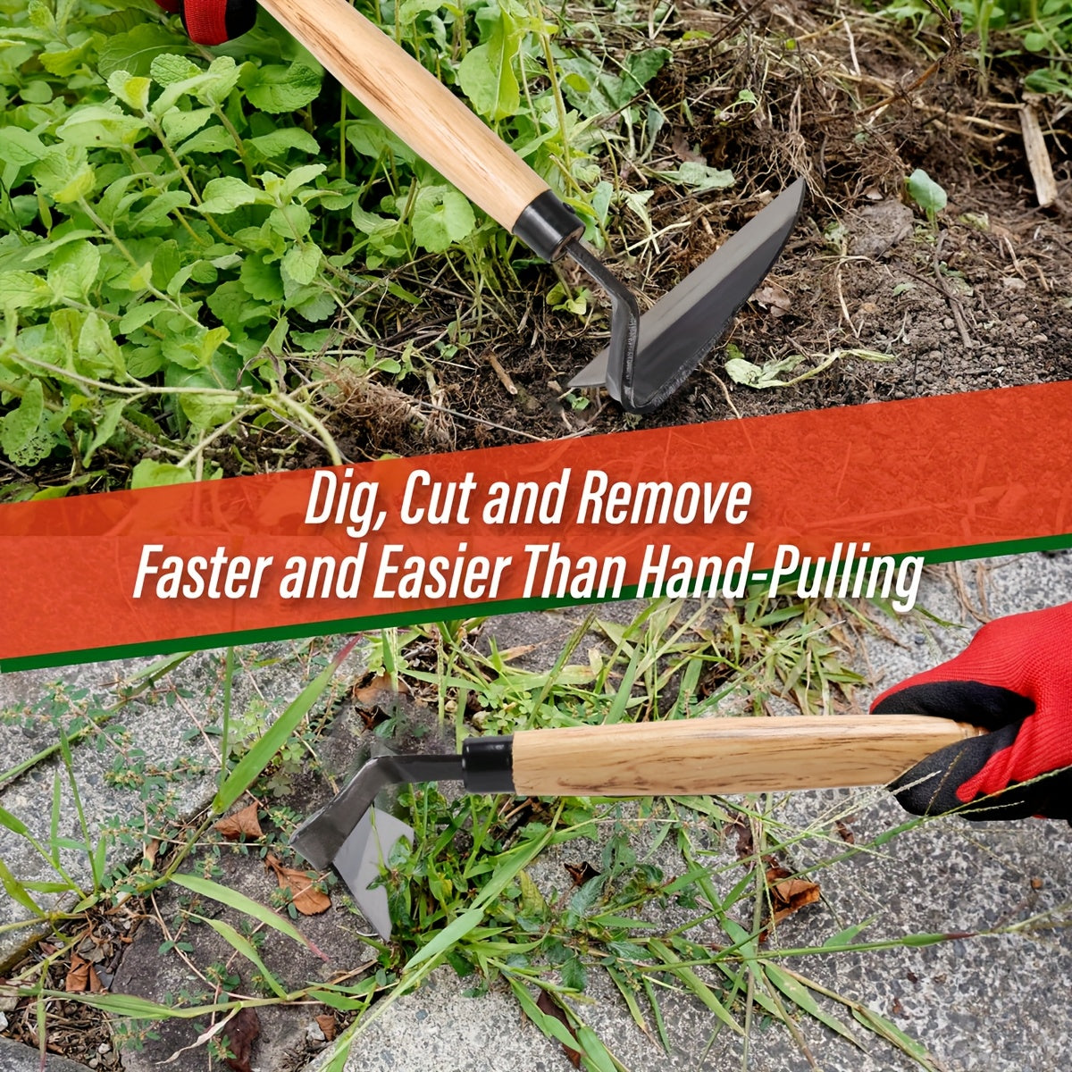 Garden Sickle for Garden, Patio and Yard Use, with the Listed Configuration, for Everyday Use and Organized Storage