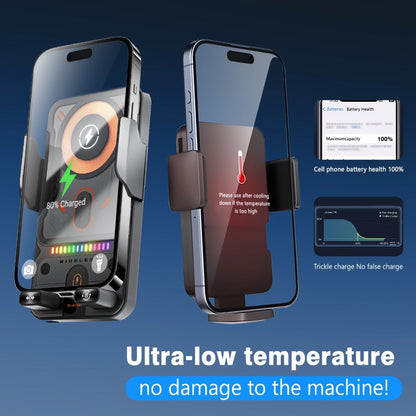 Car Wireless Charger 15W Auto-Align Smart Sensor FOD Detection Auto-Sensing Infrared Clamp 4mm for an Everyday Personal Care Routine