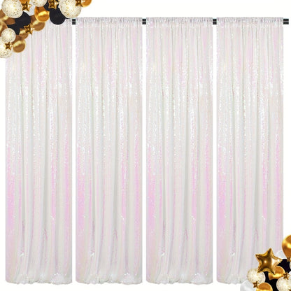 Sequin Backdrop Curtains 2FTx8FT Glitter Photography Background Panels for Party Wedding Birthday for an Everyday Personal Care Routine