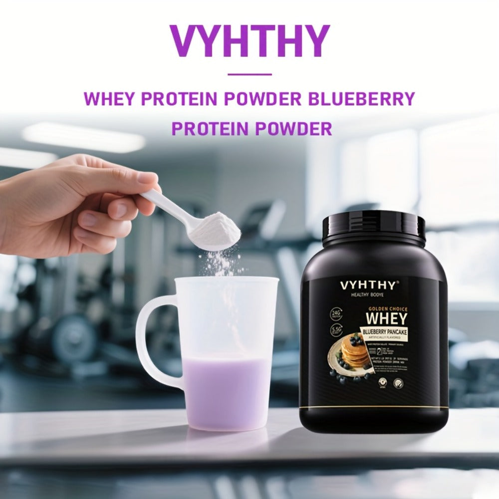 Whey Protein Powder Isolated & Hydrolyzed Blend with BCAAs, Low Carb Sports Nutrition Shake for Women