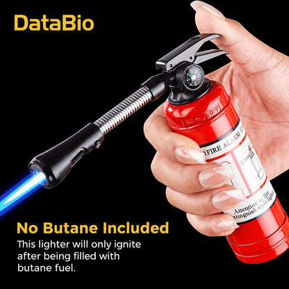 Fire Extinguisher Lighter Refillable Butane Windproof Novelty Lighter Multifunctional Hose for Entryways, Bedrooms and Living Spaces