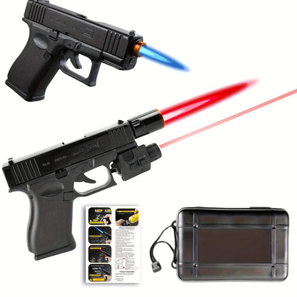 Windproof Butane Lighter with Adjustable Flame for Grilling, Camping and Outdoor Meals, with the Listed Configuration