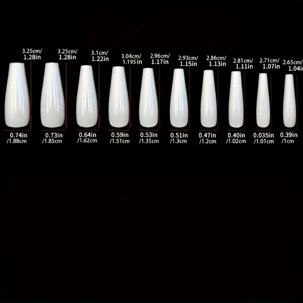 Press On Nails 120-Piece Extra-Long Five-Box Cosmic Eye Rhinestone Matte Floral Stripe Set with Glue