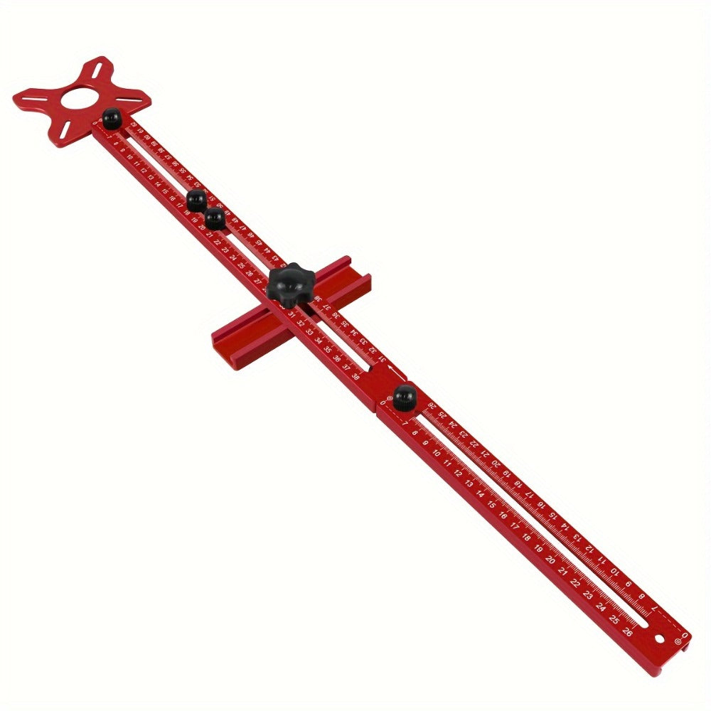 Circle Cutting Jig 3-in-1 Woodworking Router Fixture Expandable 3.54 to 24 Inch Diameter for Entryways, Bedrooms and Living Spaces