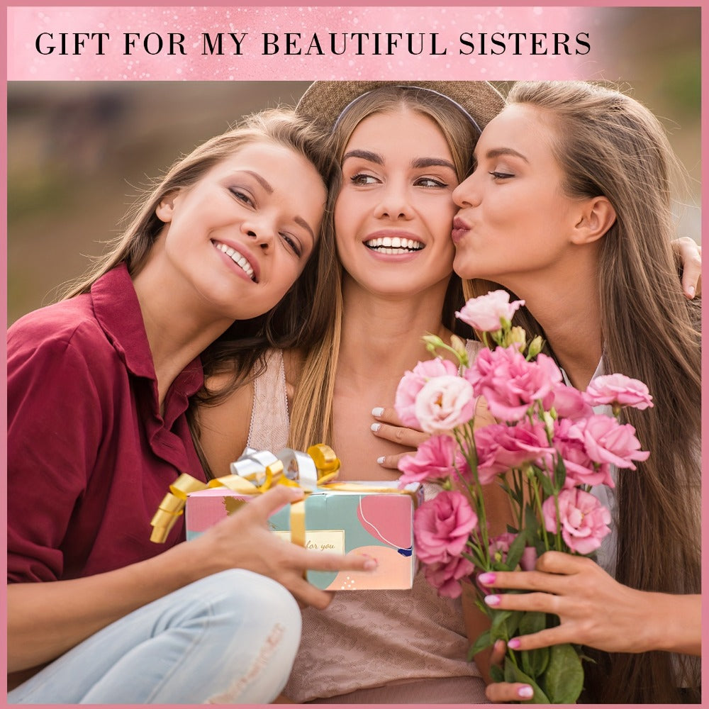 Sister Gifts from Sister, Best Sister Ever Gift Set, Thoughtful Birthday Gifts for Little Sister