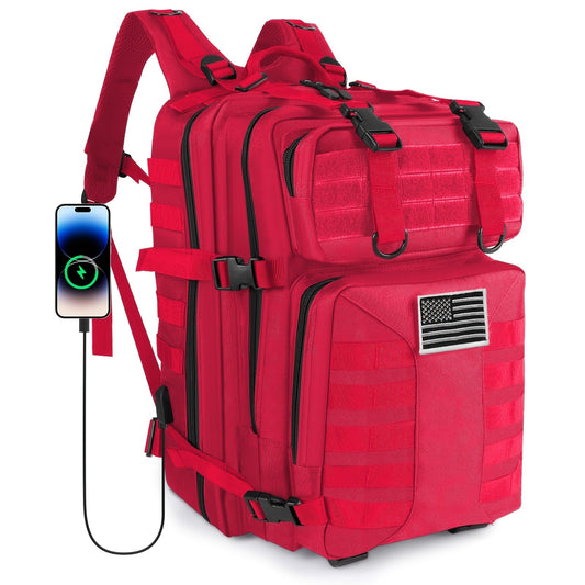 Tactical Military Backpack 50L – Large Capacity Molle Rucksack for Camping, Hiking, Hunting, Fishing & Travel