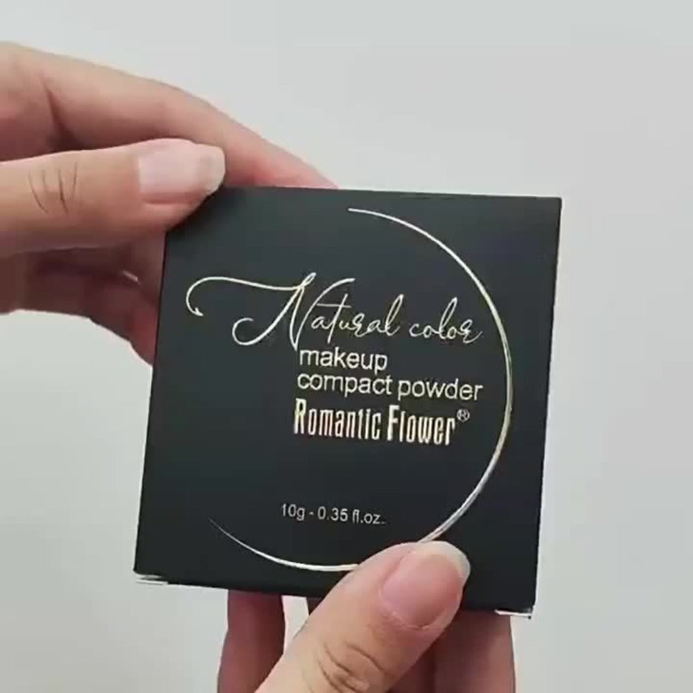 Matte Setting Powder Palette Waterproof Sweat-Proof Buildable Coverage with Squalane Formula