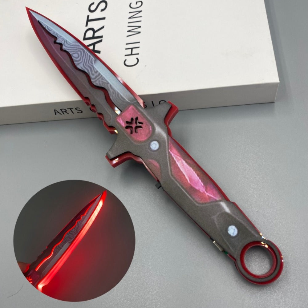 LED Light-Up Katana Toy Sword, Anime Cosplay Prop for Kids & Teens, Glowing Samurai Ninja Sword, Halloween Party Photo Prop