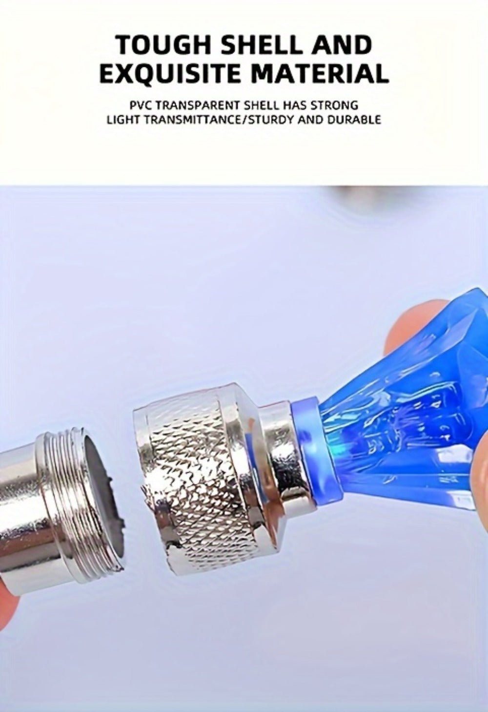 LED Tire Valve Stem Light Sets in 4-, 8- or 16-Piece Blue, Green, Red, Mixed and Skull-Top Configurations
