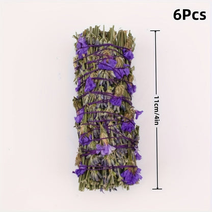 Aromatherapy Incense Sticks Kit, White Sage, Cedarwood, Dragon's Blood, Eucalyptus & Lavender