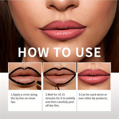 Lip Stain Pen Set 4 Colors 2-in-1 Lip Liner & Lip Tattoo – Waterproof Smudge-Proof Transfer-Resistant Matte Finish
