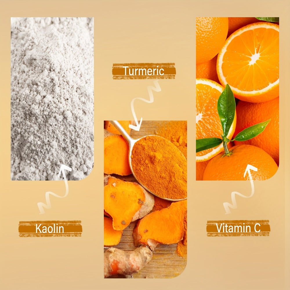 Turmeric Vitamin C Mud Mask 100ml - Deep Cleansing Pore Minimizer Face Mask, Remover Radiant Skin Weekly Skincare for Women