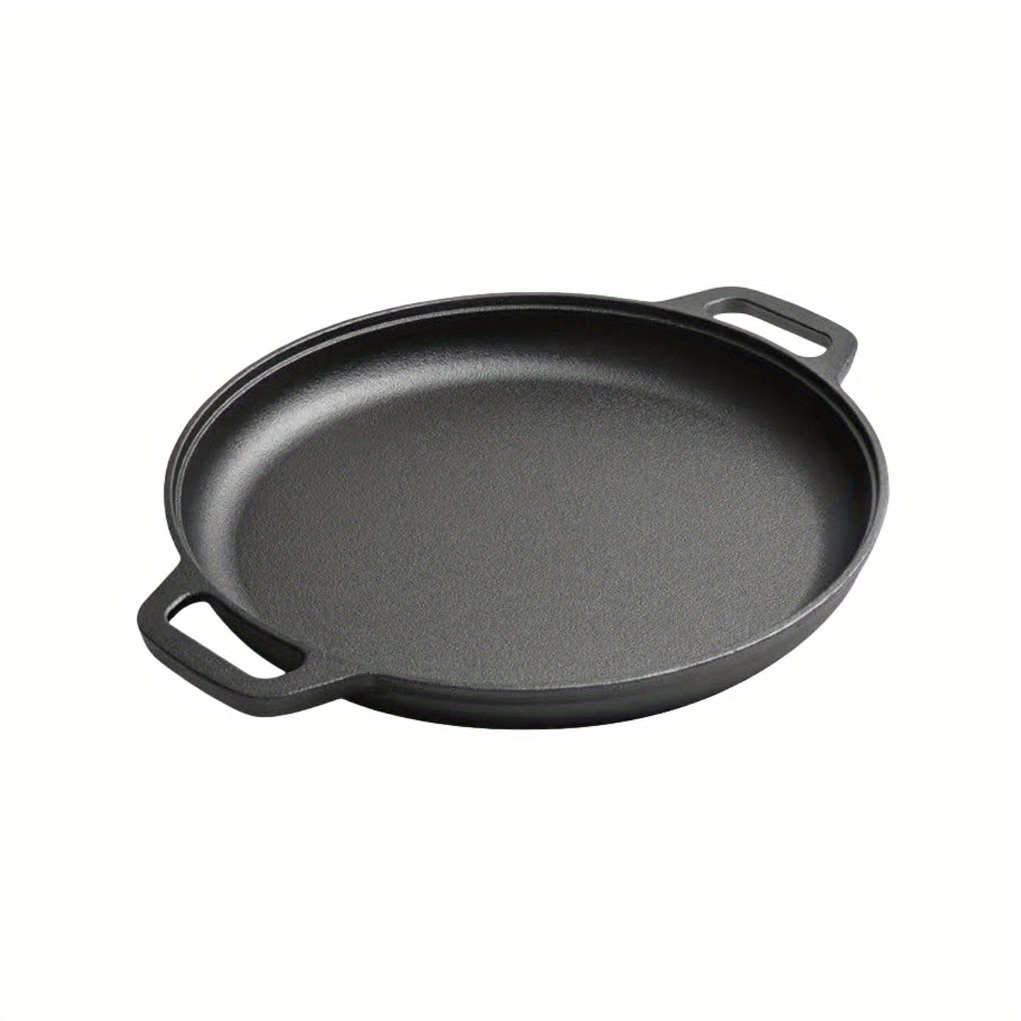 Pre-Seasoned Cast Iron Pan Set – Non-Stick Multifunctional Skillet for Pizza Home Kitchen Outdoor Cooking