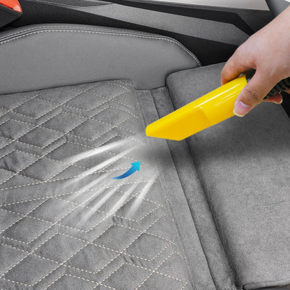 12V Bucket-Style Car Vacuum Cleaner with Suction and Blower Ports, 0.4L-Plus Source Capacity and Seven Colors