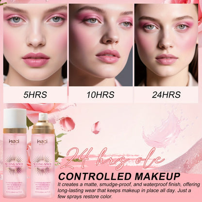 3-in-1 Makeup Setting Spray Prime Hydrate & Set Long-Lasting Waterproof Sweat-Proof Moisturizing Face Mist
