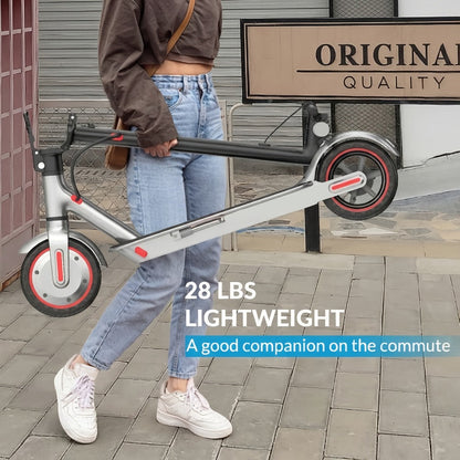 Electric Scooter for Adults 350W Motor 19 MPH 21-Mile Range Foldable with the Listed Color, Size or Set Options for Everyday Use