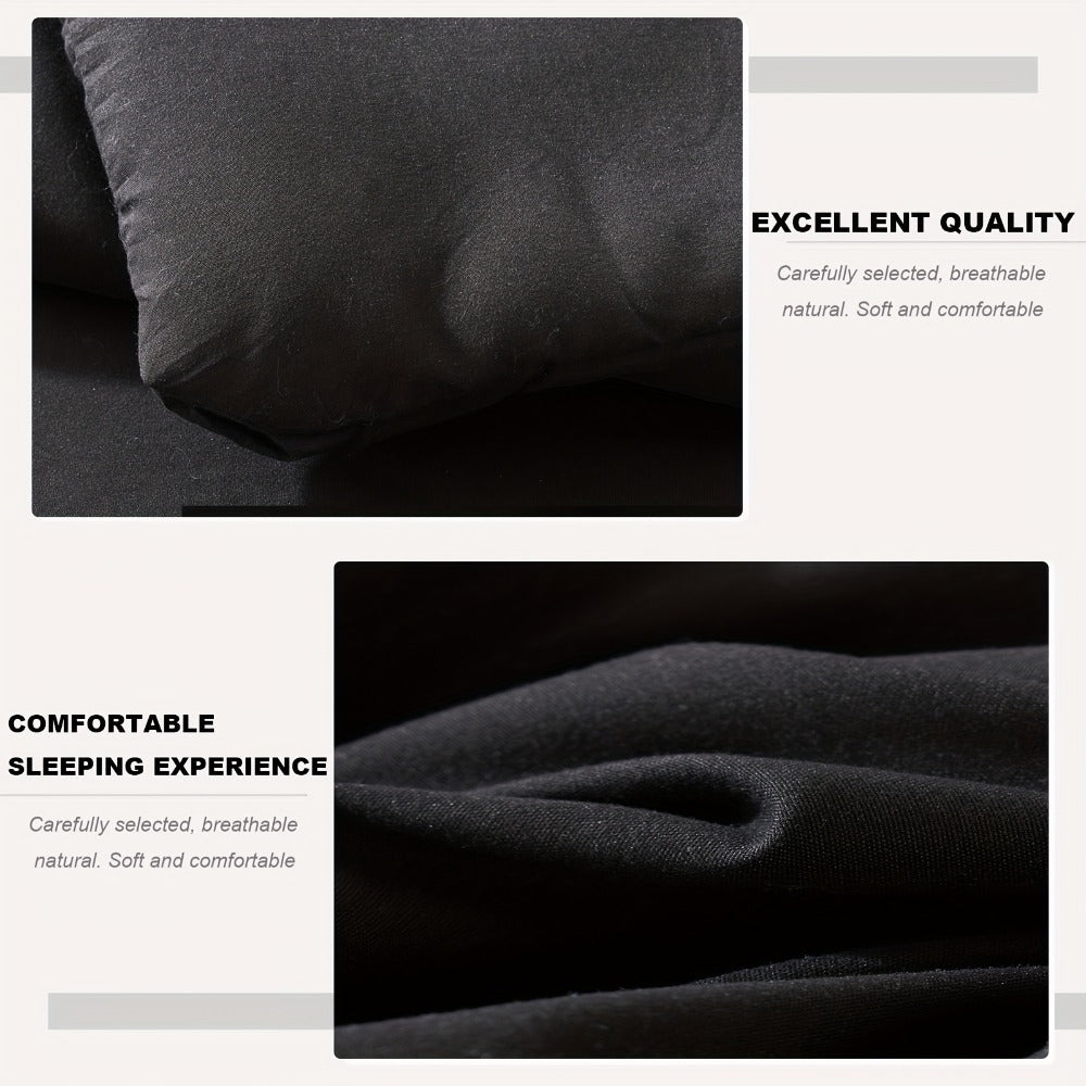 Checkered Microfiber Bed-in-a-Bag Comforter Set with Coordinated Sheets, 16 Color or Code Options and Four Sizes