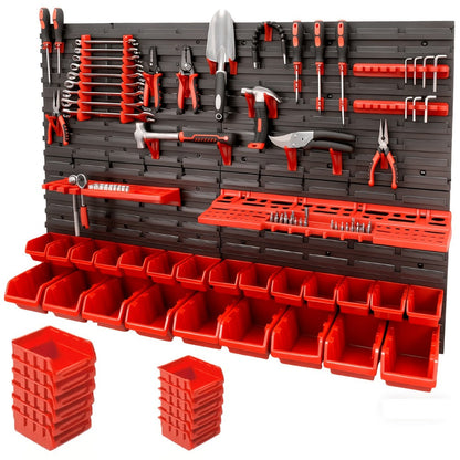 Tool Organizer Set, Multi-Functional Wrench, Screwdriver, Drill Bit & Hammer Storage Rack for Entryways, Bedrooms and Living Spaces