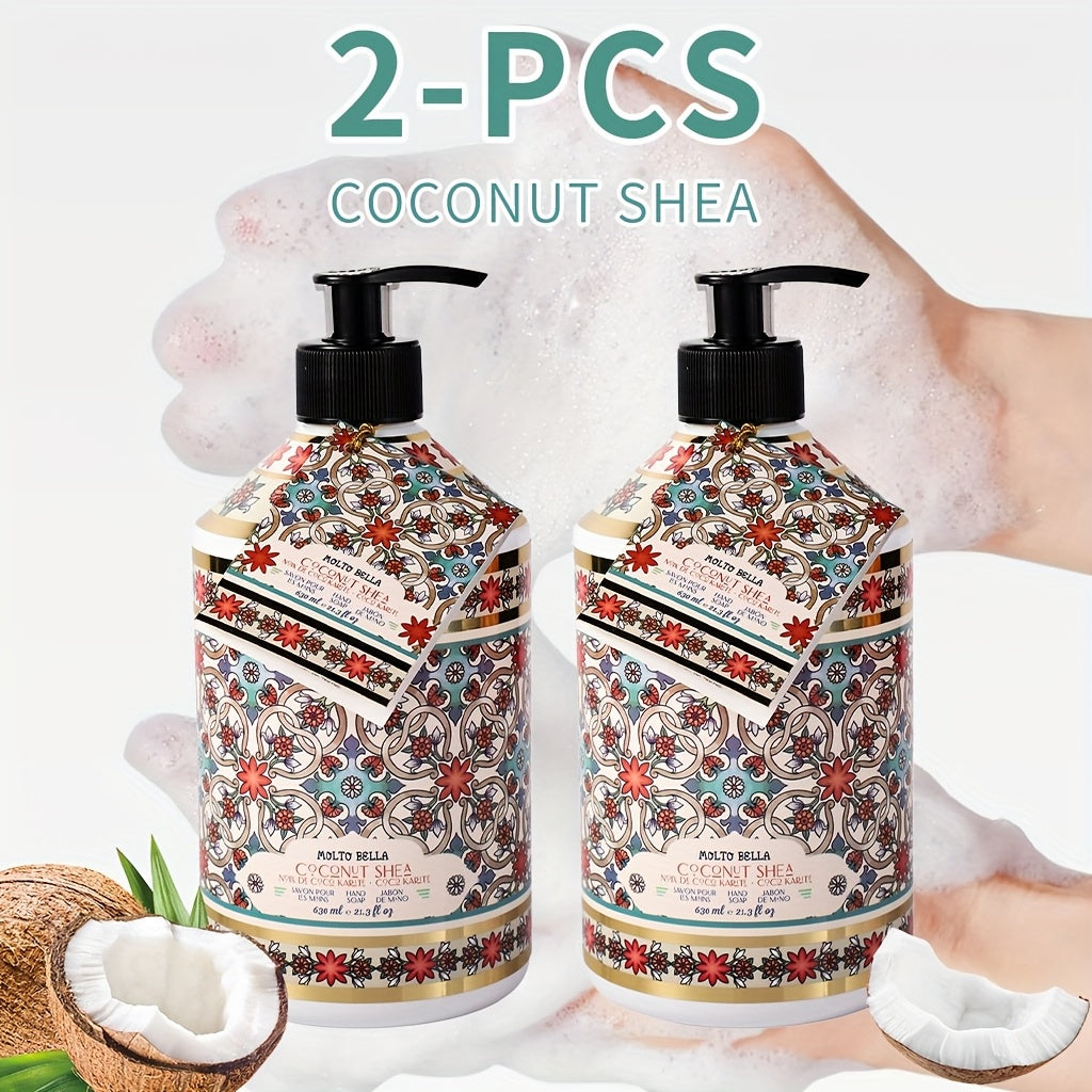 Moisturizing Liquid Hand Soap 2-Pack 21.3 fl oz Each – Foaming Pump Dispenser in 5 Scents, Gentle Gel Formula for All Skin Types