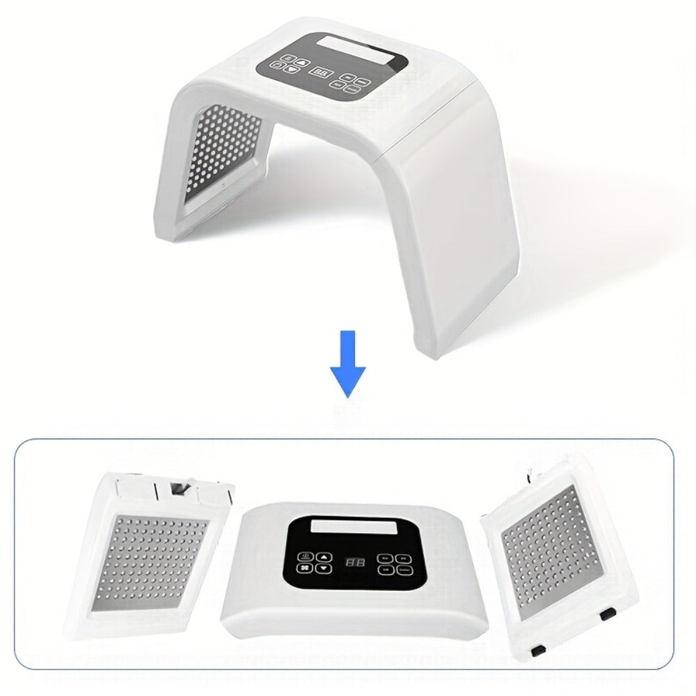 7 Color LED Skin Care Device Photon Therapy Spectrometer Wrinkle Acne Treatment Face for Entryways, Bedrooms and Living Spaces