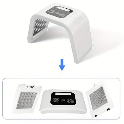 7 Color LED Skin Care Device Photon Therapy Spectrometer Wrinkle Acne Treatment Face for Entryways, Bedrooms and Living Spaces