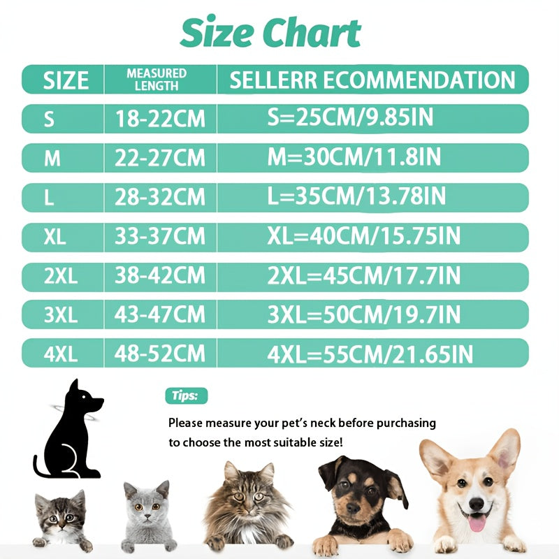 Dog Cuban Link Chain Necklace Full Rhinestone Pet Collar Jewelry – Durable Metal Bling Necklace for Small to Large Dogs & Cats