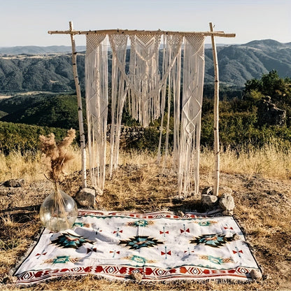 Picnic Blanket Bohemian | Camping Mat Tablecloth Sofa Blanket Indoor Outdoor Universal Carpet