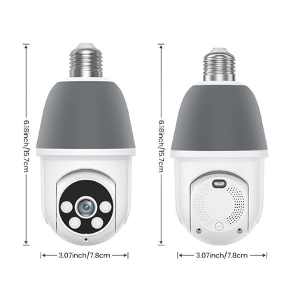 AI Auto Tracking Security Camera 360° Panoramic 1920P, Infrared Night Vision Two-Way Audio 2.4GHz USB Charging