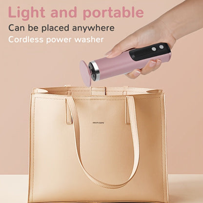 Rechargeable Electric Foot File and Callus Remover with Two Heads and Ten Sandpaper Pads in Pink