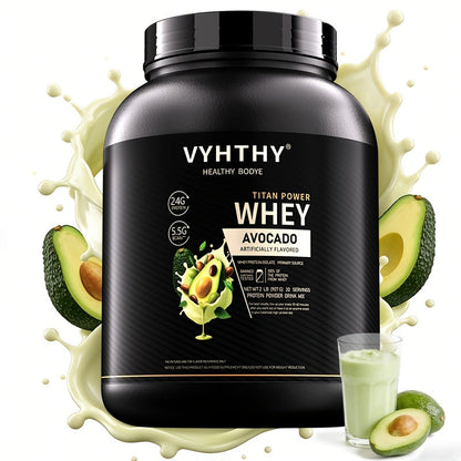 Whey Protein Powder Isolated & Hydrolyzed Blend with BCAAs, Low Carb Sports Nutrition Shake for Women