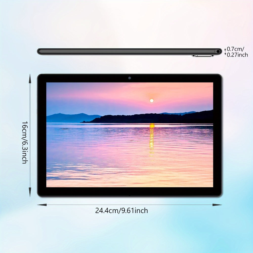 Android Tablet 10-Inch 2-in-1 with Android 15, 12GB Total RAM, 64GB Internal Storage and Keyboard Case