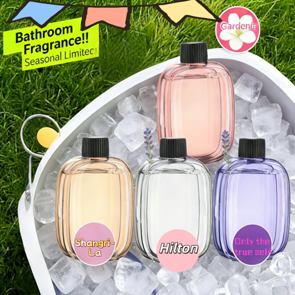 Aromatherapy Oil 4-Bottle Floral Set or Diffuser with 5-Oil Option, 4.06oz Bottles for Home Fragrance