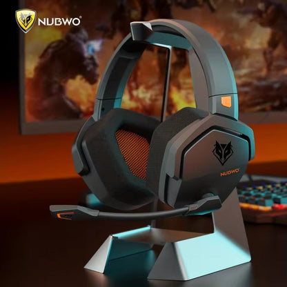 2.4GHz Wireless Gaming Earphones NUBWO G06, 7.1 Surround Sound, 23ms Ultra-Low Latency, 100H Battery