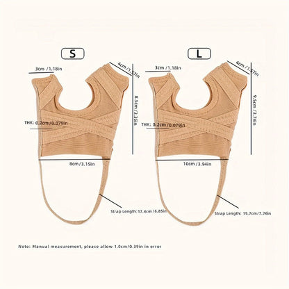 Bunion Corrector Toe Separator Splint Brace – Adjustable Big Toe Straightener for Women & Men, Day & Night Wear, Left & Right Foot