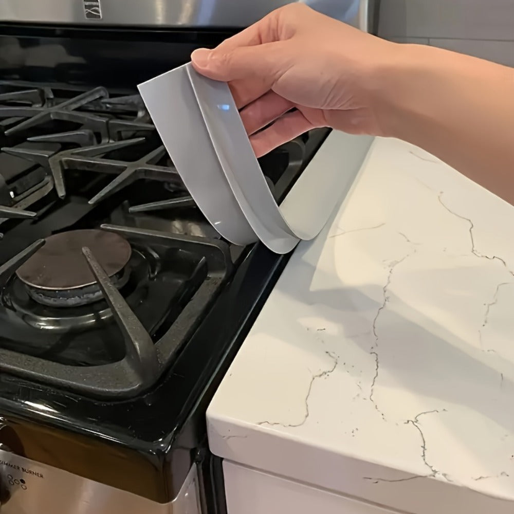 Silicone Gap Sealing Strip Kitchen Waterproof Anti-Fouling Self-Adhesive Counter Caulk Tape – High Temperature Resistant