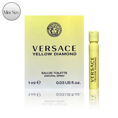 Perfume Sampler Set for Women Versace Collection 12 x 1ml Fragrance Discovery Kit Try Before for Bath Time, Home Spa and Personal Care