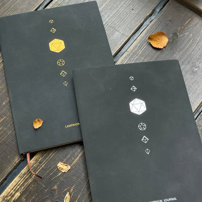 DnD Campaign Journal for D&D 5e & 5R Players, RPG Notebook with Character Sheets, Spell Tracker, Quest Log