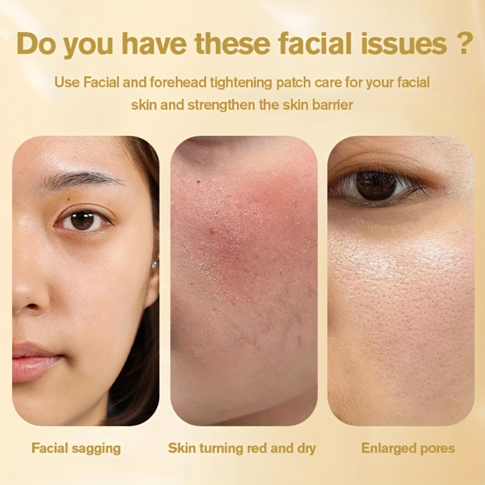 Anti-Wrinkle Face Patches 21pcs with Collagen Retinol Hyaluronic Acid & Aloe Vera – Forehead Smile Line Nasolabial Fold Overnight Skin