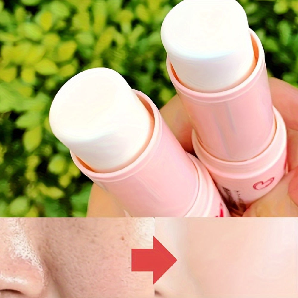 Matte Foundation Stick 2pcs Full Coverage Pore Minimizing – Long-Lasting Oil Control Korean Cosmetic Formula