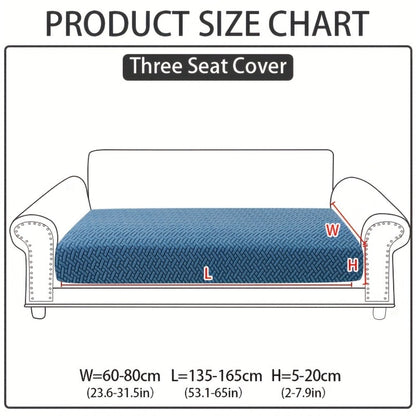 Sofa Cover Sectional Panel Options for Single to 4 Seats, Chaise, Armrest Pair or Backrest in Five Colors