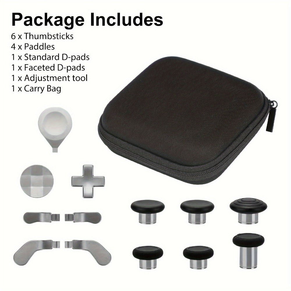 Xbox Elite Series 2 Controller Thumbstick Paddles Button Set - Stainless Steel ABS Magnetic for an Everyday Personal Care Routine