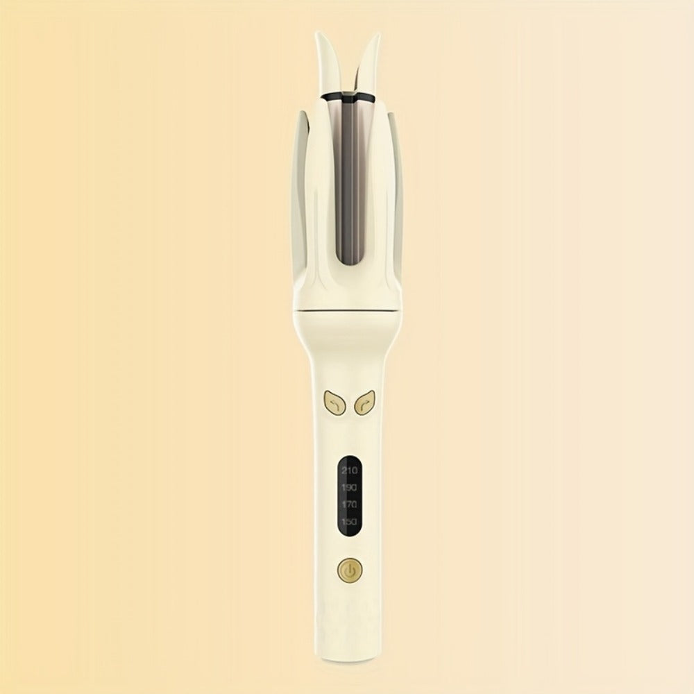 Hair Curler 28mm Barrel Negative Ion Technology 4 Temperature Settings Fast Heating Portable for Home, Travel and Salon Hair Styling