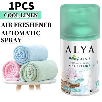 Spray Air Freshener Refill 8.45oz 1pc or 4pcs - 6 Scents Lavender Vanilla Cool Linen Ocean Mixed Berries Magnolia